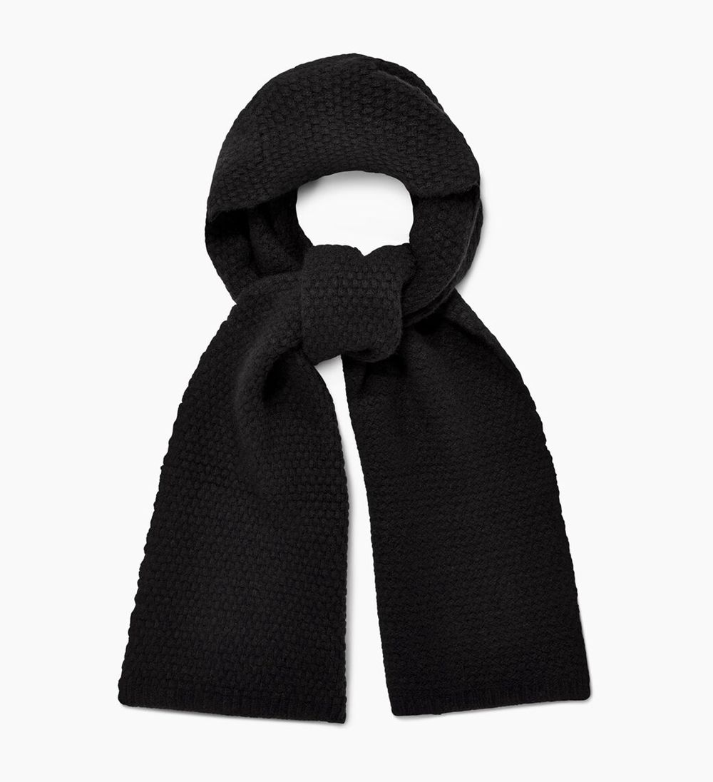 Ugg Scarfs Canada - Ugg Men's Hendrix Popcorn Stitch Black